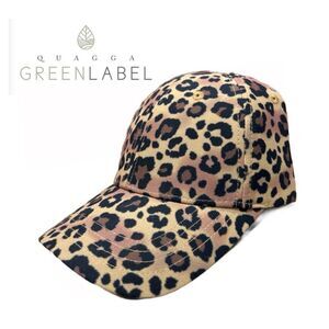 Quagga Green Label Leopard Print Adjustable Hat‎